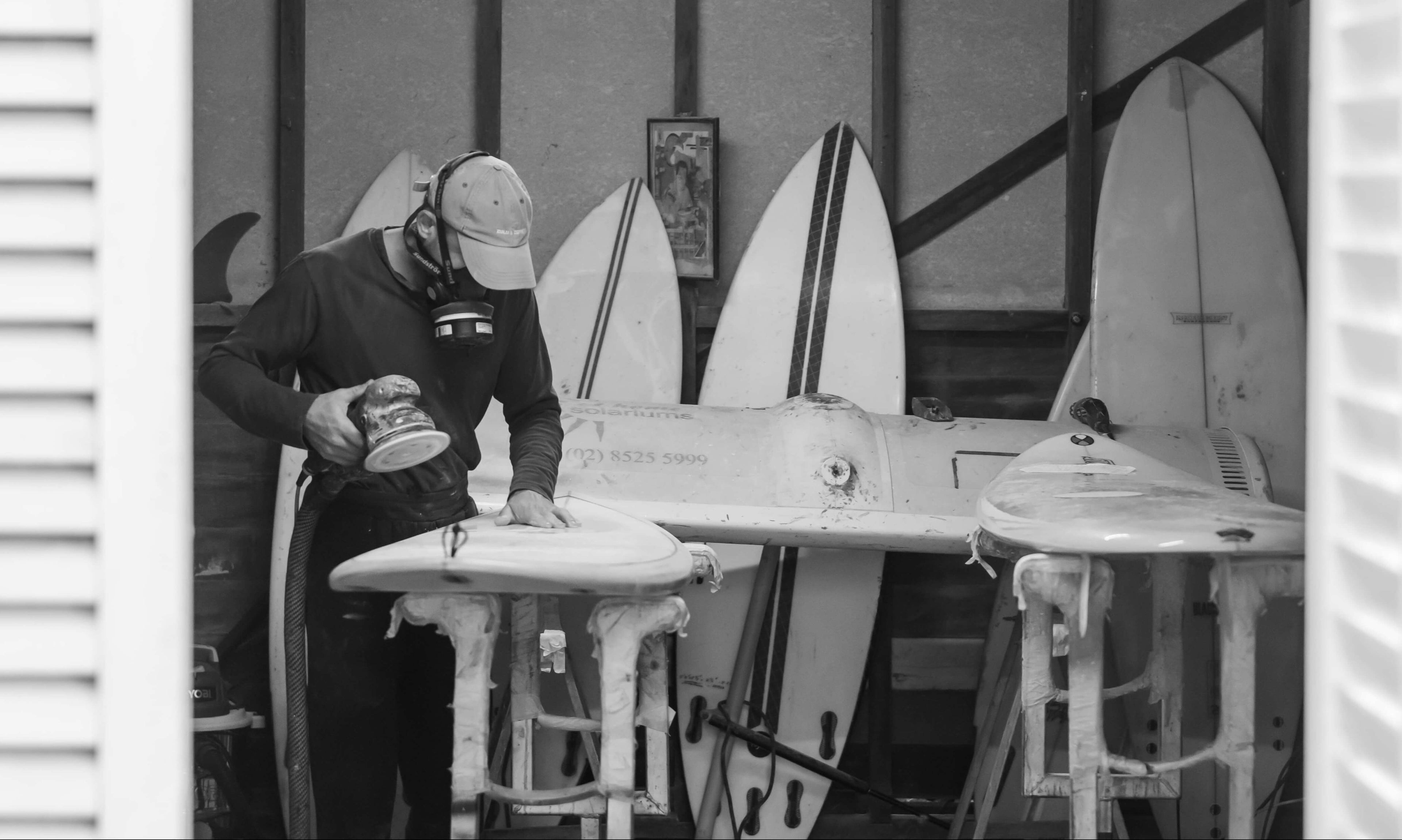 Byron Bay surfboard repair - we fix all type of damages