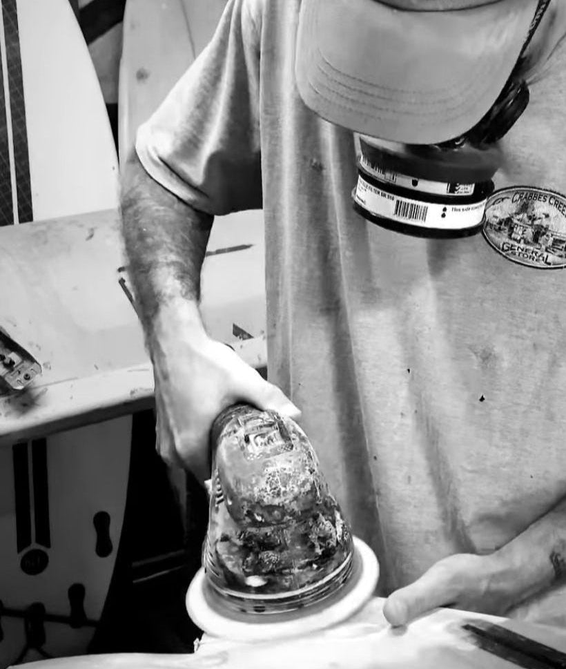 surfboard ding repair near you in Byron Bay